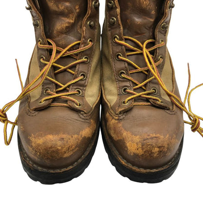 ダナー トレッキングブーツ 30420X ダナーライト レザー×キャンバス ベージュ メンズ サイズ8.5 Danner 約26.5cm【AFD15】