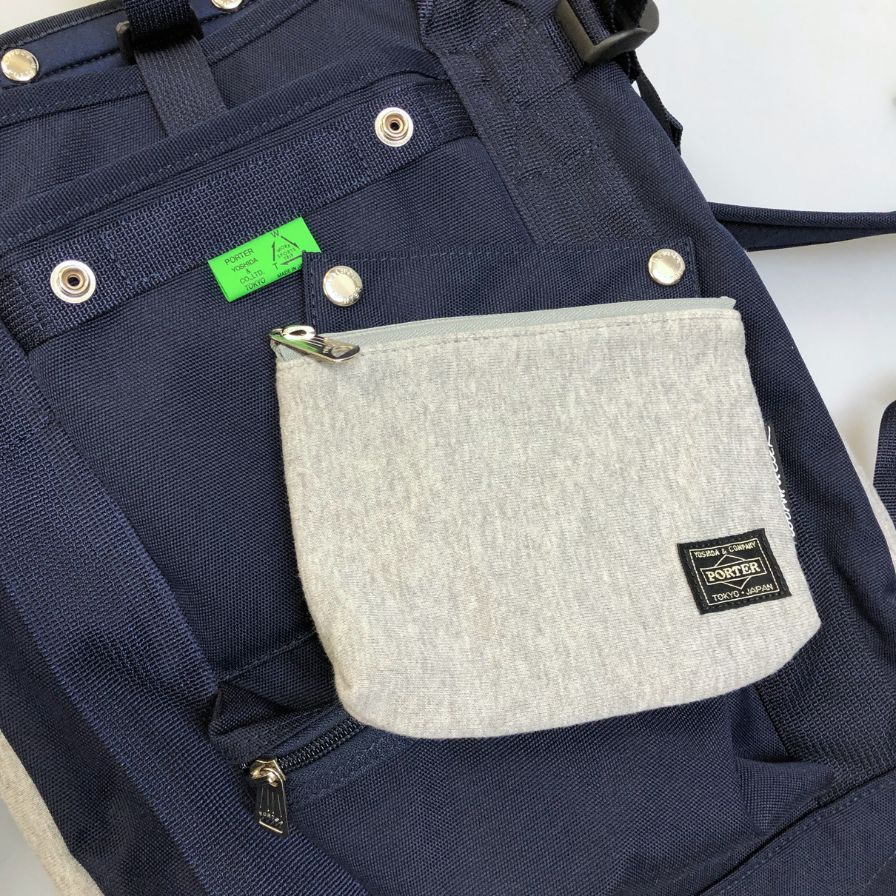 ポーター ループウィラー リュック バックパック UNION 2way ネイビー系 PORTER LOOPWHEELER【AFE4】