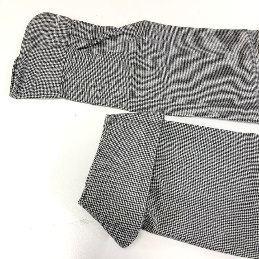 極美品◆エストネーション 長袖シャツ チェック Grandi & Rubinelli グレー系 メンズ サイズXL ESTNATION 【AFB38】