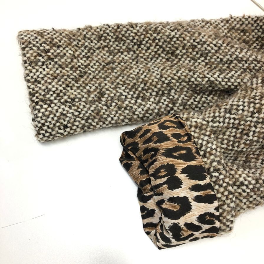 中古◆ドルチェ＆ガッパーナ ウール ツィードコート レディース ベージュ系 サイズ38 DOLCE&GABBANA 【AFA13】