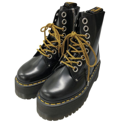 ドクターマーチン ブーツ ジャドン ミックス ブラック 8ホール サイズUK4 DR MARTENS Jadon MAX BLACK 約23.0cm【AFD5】