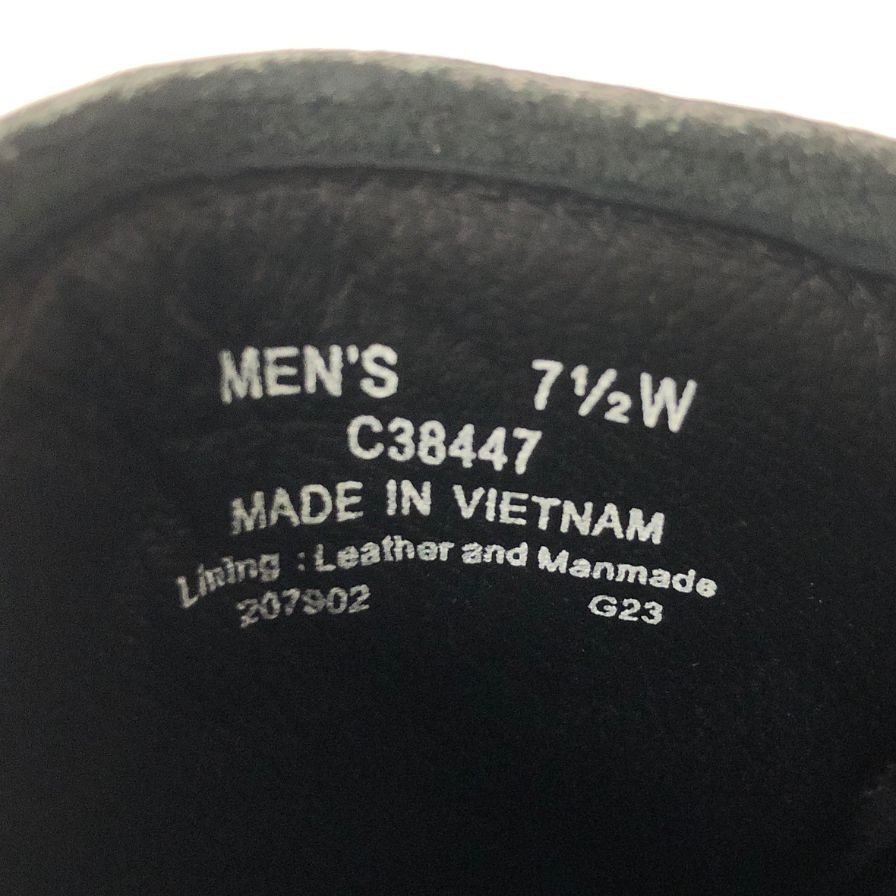 コールハーン パテントレザー プレーントゥ C38447 メンズ サイズ25cm ブラック COLE HAAN 約25.0cm【AFD3】