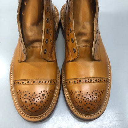 トリッカーズ M7046 ウィングチップ メンズ サイズ 7ハーフ ブラウン Tricker’ｓ ビジネスシューズ 約26.0cm【LA】【中古】