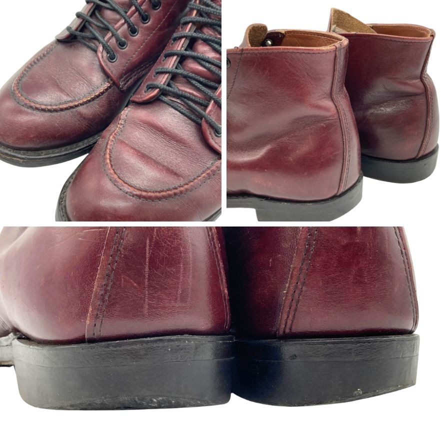 レッドウィング ブーツ  9091 ブラックチェリー サイズ25cm メンズ RED WING 約25.0cm【AFC45】