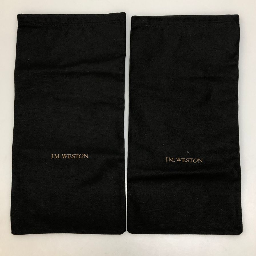 ジェイエムウエストン シグネチャーローファー パテント 180 41ラスト サイズ6C ブラック J.M.WESTON ローファー 約25.0cm【LA】【中古】