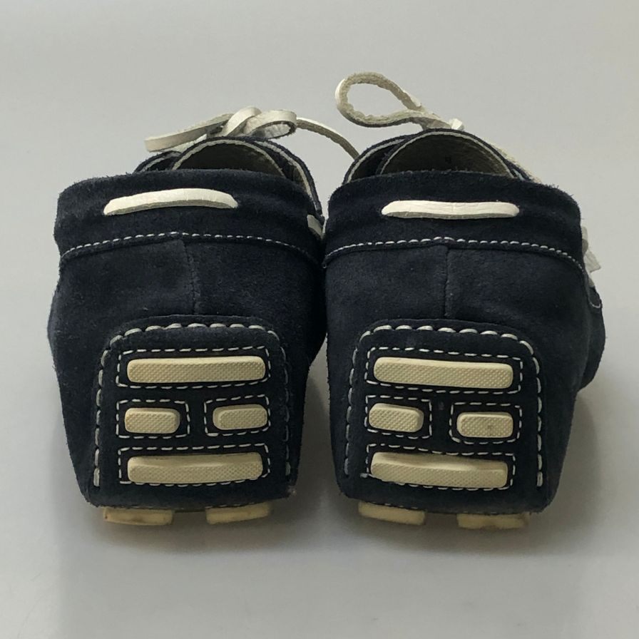 ラルディーニ ドライビングシューズ メンズ ネイビー サイズ8 LARDINI 約27.0cm【AFC4】