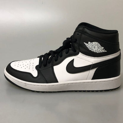 ナイキ ハイカット スニーカー エア ジョーダン ワン ハイ ゴルフ DQ0660-101 ブラック メンズ サイズ31cm Nike Air Jordan 1 High Golf Panda 約31+cm【AFC28】