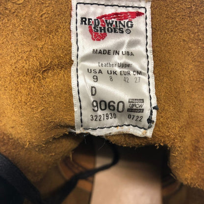 レッドウィング ブーツ ベックマン 9060 レザー メンズ サイズ27cm ブラック系 RED WING 約27.0cm【LA】