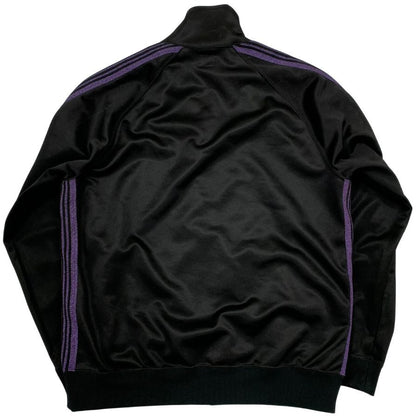 美品◆ニードルス トラックジャケット NS1625 メンズ サイズXL ブラック Track jkt poly smooth NEEDLES 【AFB14】