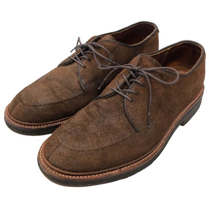 オールデン D8628 レザーシューズ Uチップ スエード メンズ サイズ８ ブラウン ALDEN ビジネスシューズ 約26.0cm【LA】【中古】