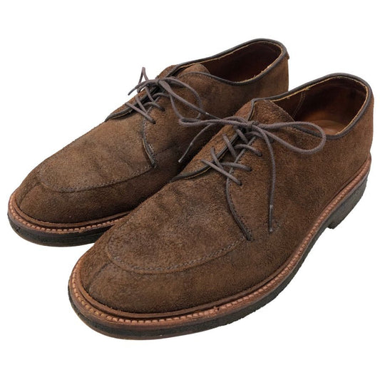 オールデン D8628 レザーシューズ Uチップ スエード メンズ サイズ８ ブラウン ALDEN ビジネスシューズ 約26.0cm【LA】【中古】