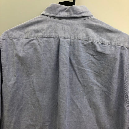 美品◆ミナミシャツ 南シャツ ワイシャツ コットン ビスポーク メンズ サイズ表記無し ブルー系 MINAMI SHIRTS 【AFB7】