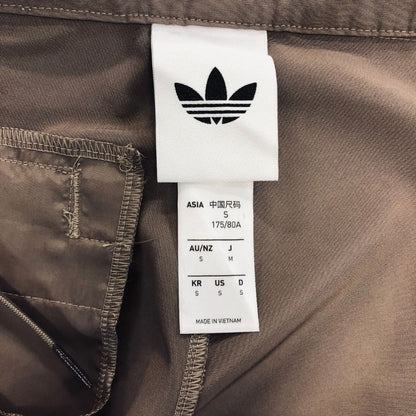 アディダス ウーブン バレルパンツ ルーズフィット ブラウン メンズ サイズS ADIDAS 【AFB23】