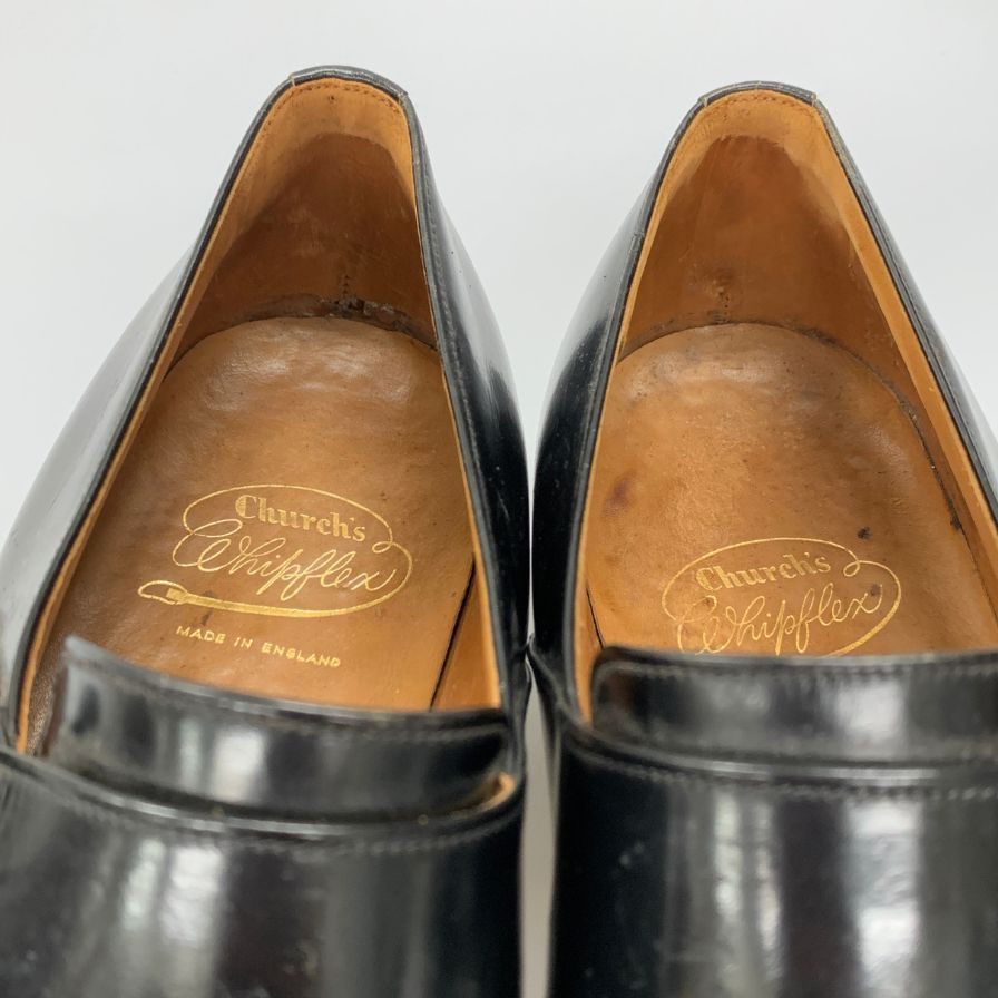 チャーチ レザーシューズ ウェストバリー シングルモンク ストラップ メンズ サイズ8 ブラック CHURCH'S Westbury 約27.0cm【AFC42】