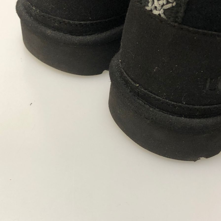 アグ ショートブーツ ニューメル フレックス ブラック サイズ26cm 1106995 UGG 約26.0cm【AFC47】