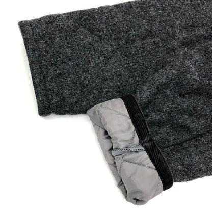 中古◆ラベンハム キルティングジャケット ウール メンズ グレー サイズ36 LAVENHAM 【AFB25】