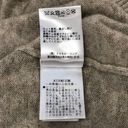 美品◆ジェームスパース ニット カシミヤ ウール ボタン メンズ サイズ3 グレー系 JAMES PERSE 【AFB15】