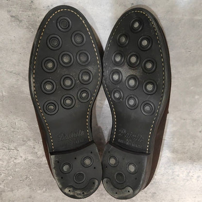 ジャランスリワヤ ローファー 98998 Uチップ スエード ブラウン  サイズUK6.5 メンズ Jalan Sriwijaya ローファー 約25.5cm【LA】【中古】