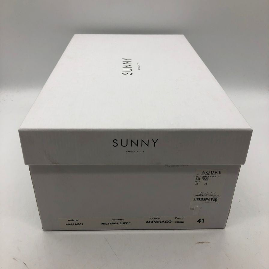 ペリーコサニー スリッポン スエード メンズ グリーン サイズ41 PELLICO SUNNY 約26.0cm【AFD12】