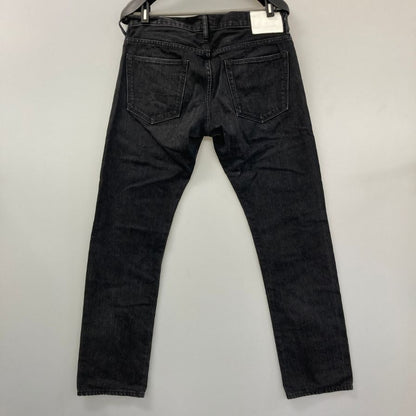 ロン ハーマン デニム パンツ USA製 セルビッジ 赤耳 メンズ サイズ31 ブラック Ron Herman Denim 【AFB41】