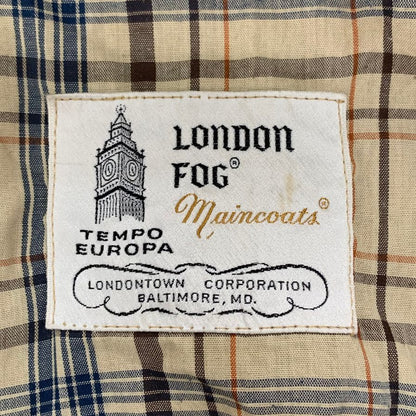 中古◆ロンドンフォグ トレンチコート 70S ヴィンテージ ベージュ メンズ サイズ 42 LONDON FOG 【AFB42】