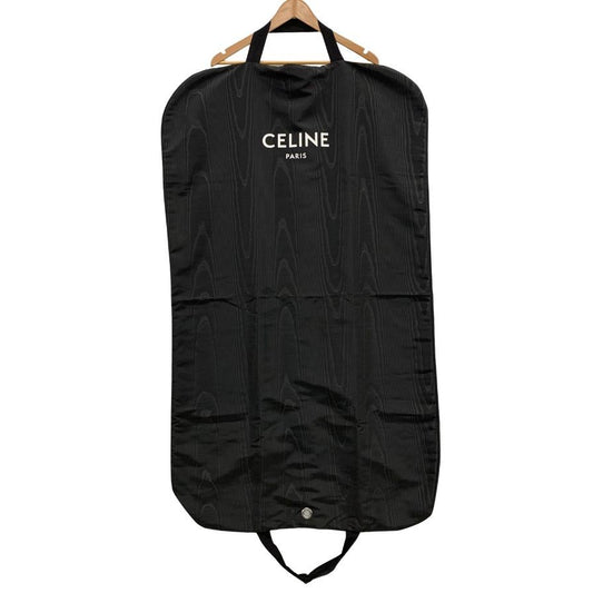 セリーヌ パリ ガーメントケース 衣装カバー ブラック CELINE PARIS【AFB27】【中古】