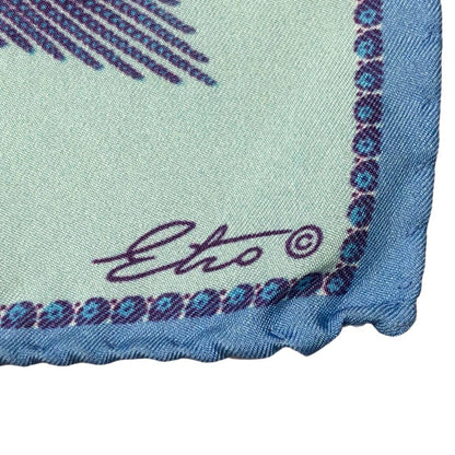 エトロ スカーフ ブルー系 マルチカラー ETRO【AFI12】
