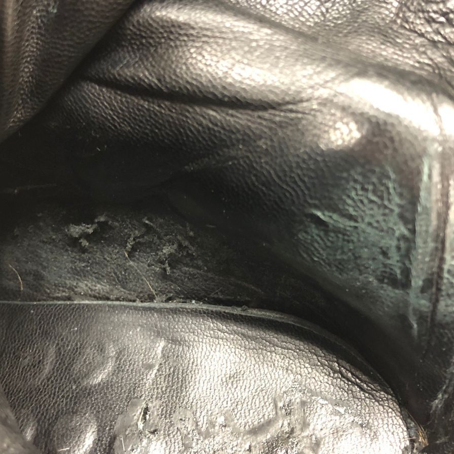 サルヴァトーレ フェラガモ レザーローファー ガンチーニ ブラック シルバー金具 サイズ5.5 レディース Salvatore Ferragamo 約24.5cm【AFC30】