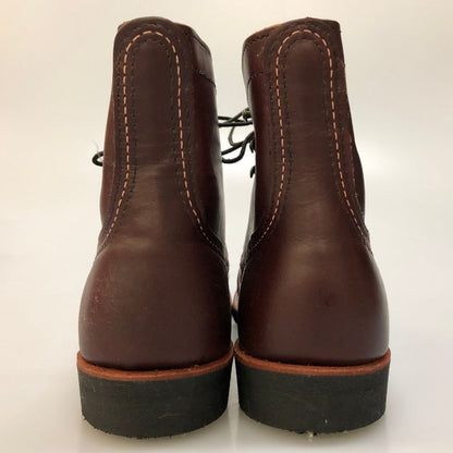 レッドウイング アイアンレンジャーブーツ ストレートチップ 8119 レッド サイズUK8 RED WING 約26.0cm【AFD15】