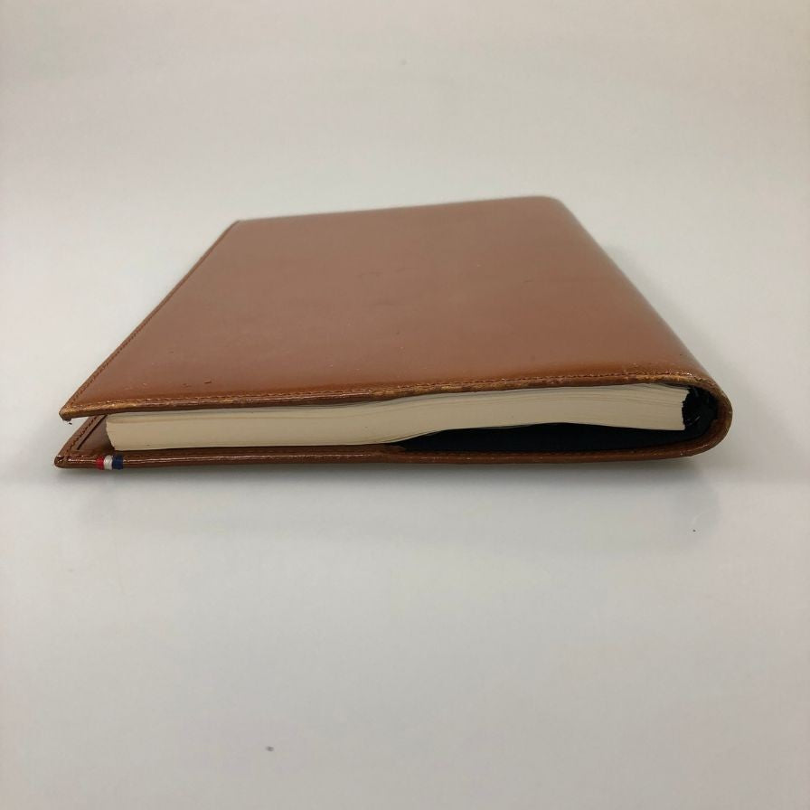 デュポン ノート ノートカバー レザー ブラウン系 S.T.Dupont【AFI22】【中古】