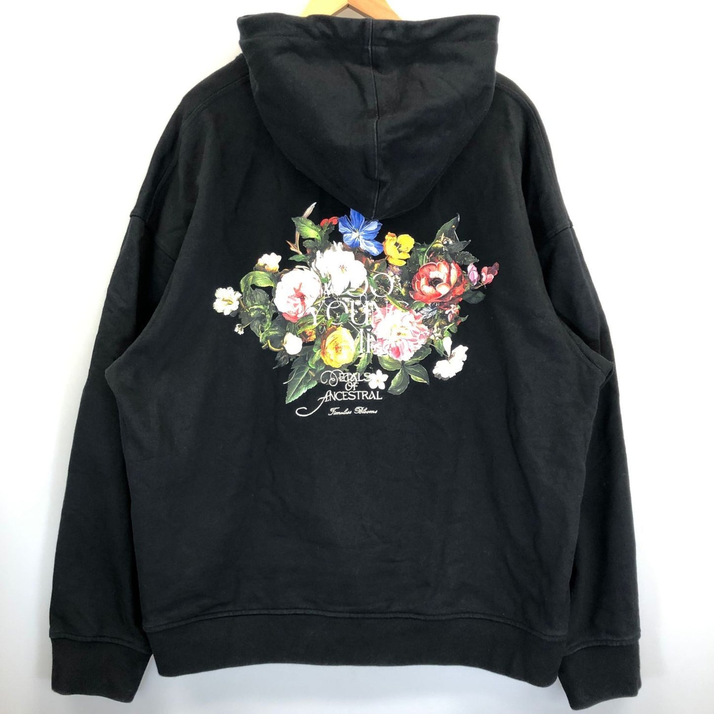 美品◆ウーヨンミ プルオーバーパーカー ブラック メンズ サイズ54 wooyoungmi 【AFB13】