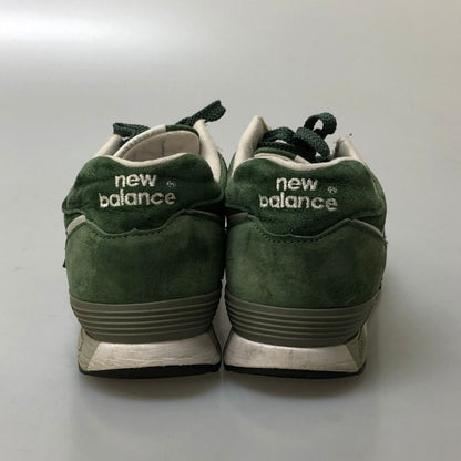 ニューバランス スニーカー M576GG MADE IN ENGLAND スエード サイズ USA9 グリーン New Balance 約27.0cm【AFC35】