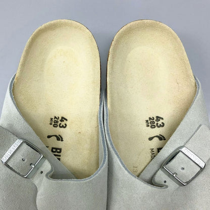 ビルケンシュトック ZURICH チューリッヒ スエード レザー サンダル メンズ サイズ43 ホワイト BIRKENSTOCK 約28.0cm【AFD1】