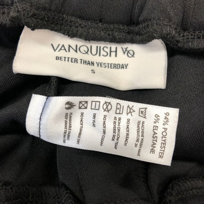 ヴァンキッシュフィットネス パンツ ジャージ ブラック メンズ サイズS VANQUISH 【AFB5】