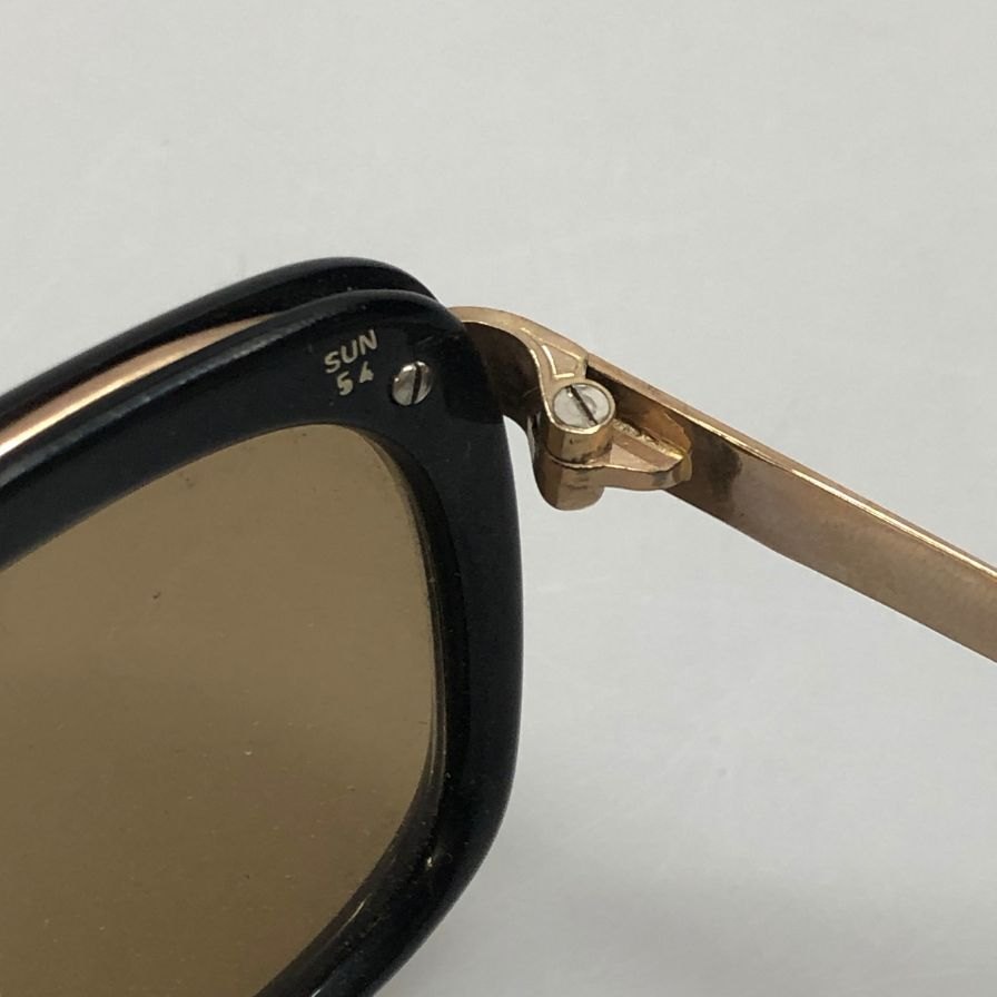マルヴィッツ サングラス OPTIMA 18mm フルリム ブラック×ゴールド 135 MARWITZ【AFI15】