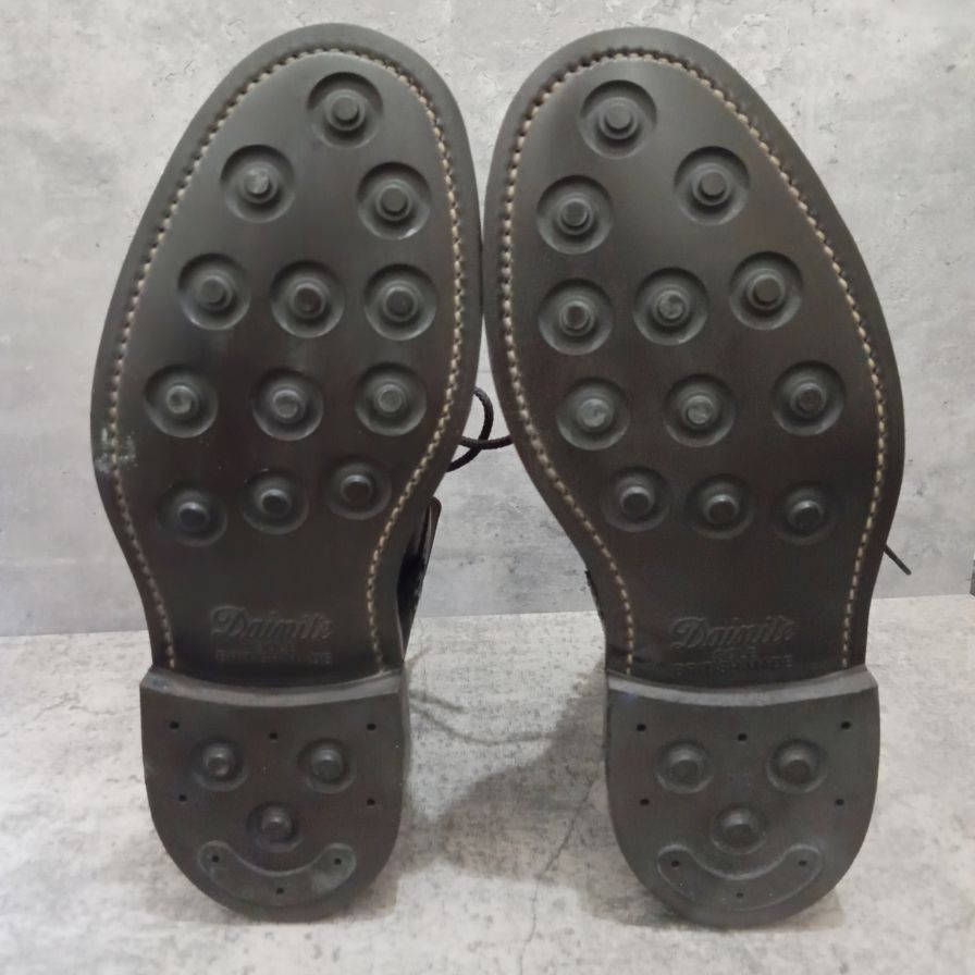 トリッカーズ カントリーブーツ ストウ カーフ エスプレッソ メンズ サイズUK7 Tricker's ブーツ 約25.5cm【LA】【中古】