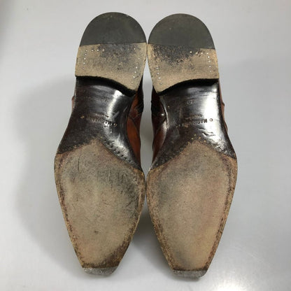 マグナーニ 21308 サイドジップブーツ カーフ ブラウン サイズ40 MAGNANNI 約25.0cm【AFD15】