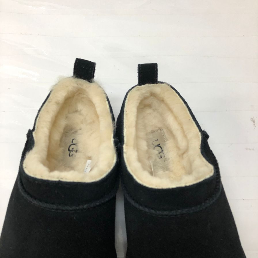 アグ W Classic Micro 1173891 レディース ベトナム製 サイズUS7 ブラック UGG 約24.0cm【AFD14】