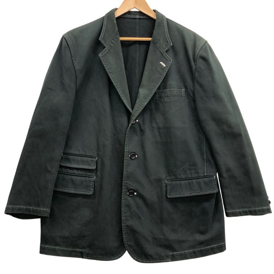 中古◆コムデギャルソン オム AD1995 テーラードジャケット ブラック メンズ サイズS COMMEdesGARCONS HOMME 【AFB9】