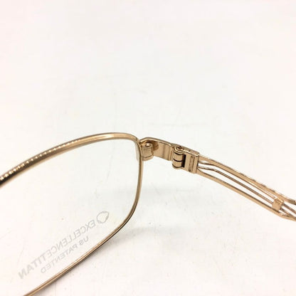 ラインアート シャルマン メガネ フレーム XL1454 WG 54□115-145 チタン べっ甲 ゴールド金具 LineArt CHARMANT【AFI12】