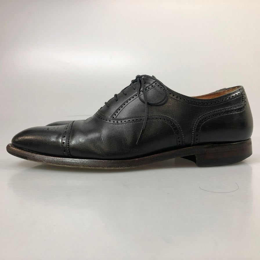 スコッチグレイン セミブローグ メダリオン HA9040 ブラック サイズ26㎝ SCOTCH GRAIN 約26.0cm【AFC33】