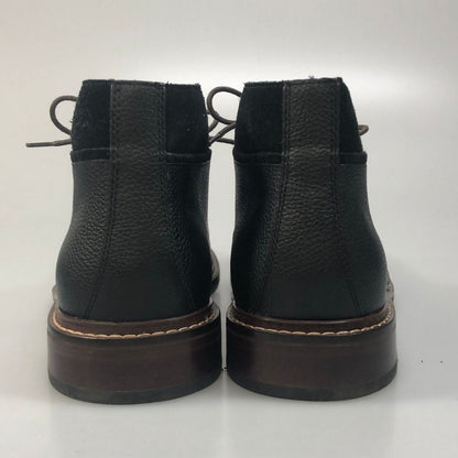 コールハーン チャッカブーツ グレインレザー×スエード コンビ C26131 メンズ ブラック サイズUK8.5 COLE HAAN 約27.0cm【AFD2】