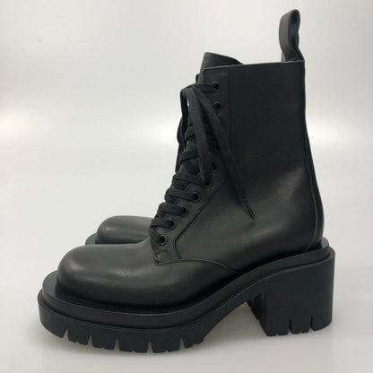 ボッテガヴェネタ ブーツ LUG ANKLE ブラック サイズ36 レディース BOTTEGA VENETA 約22.5cm【AFD8】