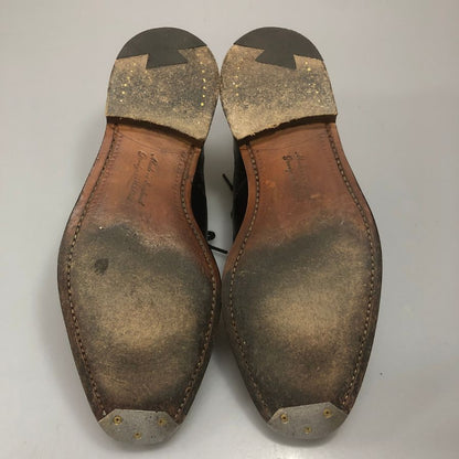ジョセフ チーニー ウィルフレッド BEAMS F別注品 セミブローグ ブラック サイズUK7  JOSEPH CHEANEY WILFRED 約25.5cm【AFD14】