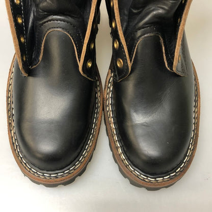 ホワイツブーツ メンズ サイズ 8 ブラック White's Boots 約26.0cm【AFD4】