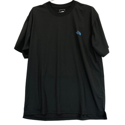 新品同様◆ノースフェイス Tシャツ NT62590 ショートスリーブフリーランフラッシュドライクルー ブラック サイズXL THE NORTH FACE 【AFB20】