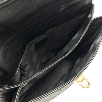 シアズム レザー ハンドバッグ ブラック レディース CIASMO【AFE9】