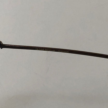 オリバーピープルズ メガネフレーム コリーナ ウェリントン ブラウン系 49□19ｰ145 8108 OLIVER PEOPLES COLLINA【AFI6】