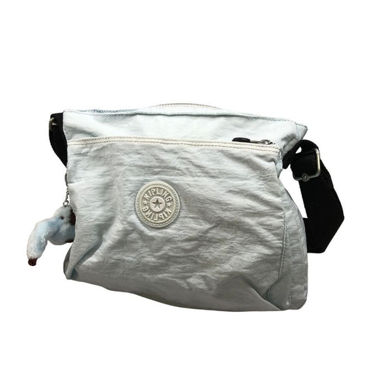 キプリング ショルダーバッグ ホワイト チャーム付き  kipling【AFE5】