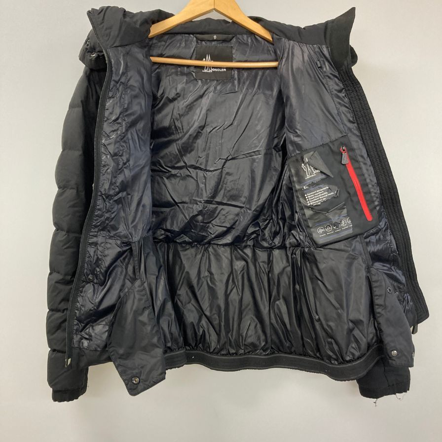 中古■モンクレール グルノーブル ダウンジャケット サイズ3 レディース ブラック  MONCLER LAMOURA 【AFA18】